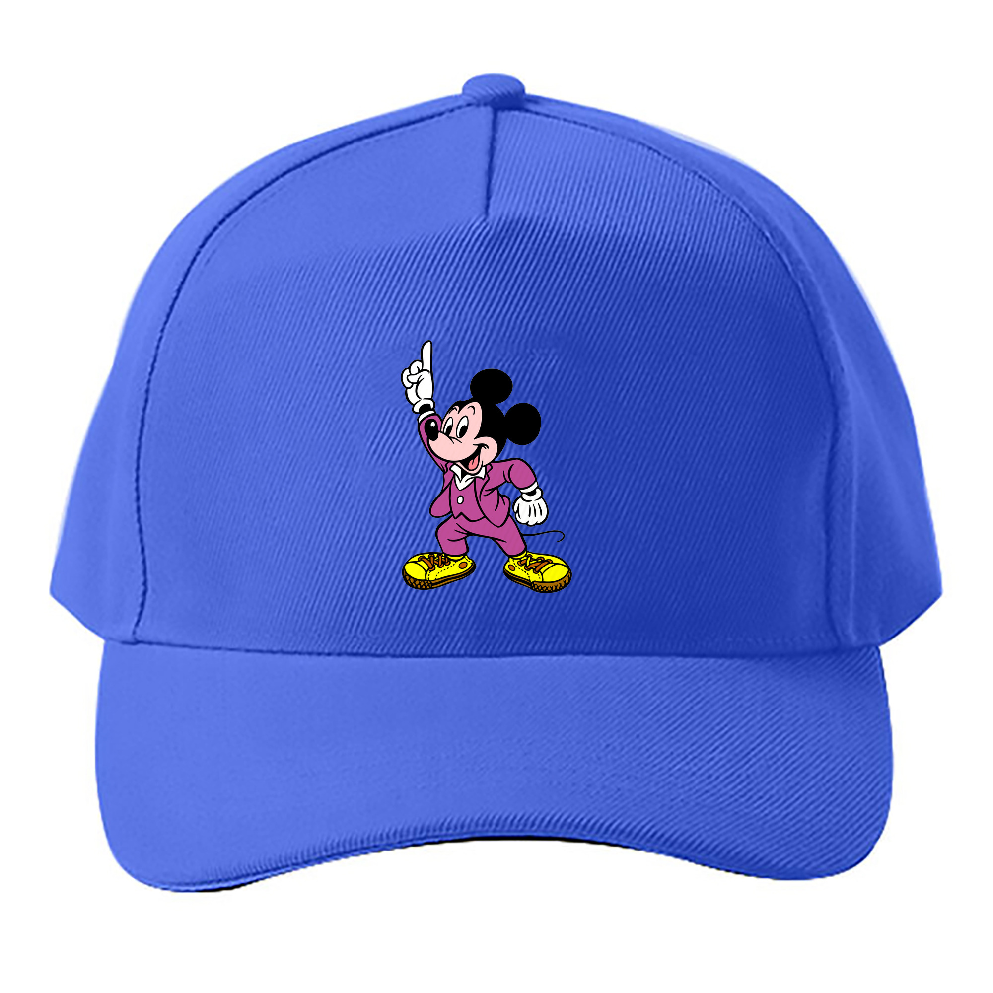 （画像用） ミッキーマウス Mickey Mouse ベースボールキャップ 綿100％ 男女兼用 帽子 スポーツ